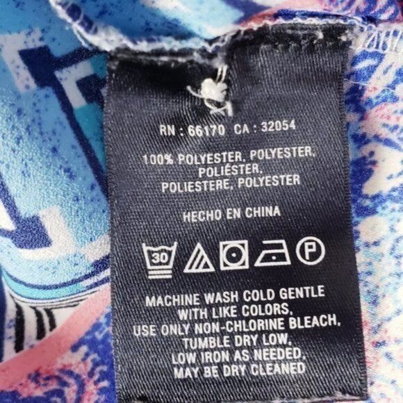 Anthropologie Meadow Rue‎ Flutter Sleeve Blouse Geometric Colorful Boho Print 6 - Picture 10 of 14